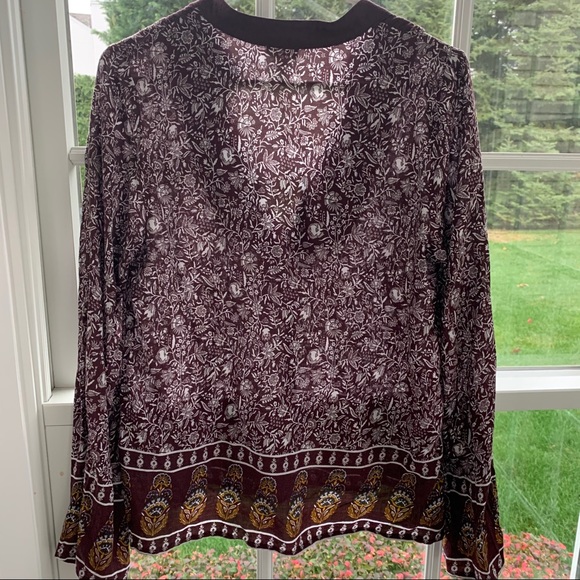 Hinge blouse, with flowy sleeves - Picture 2 of 4